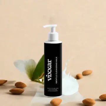 Vixxar Natural Face Cleanser — sulfate-free COSMOS-certified cleansers for all skin types. Ships to USA, UK & Europe.