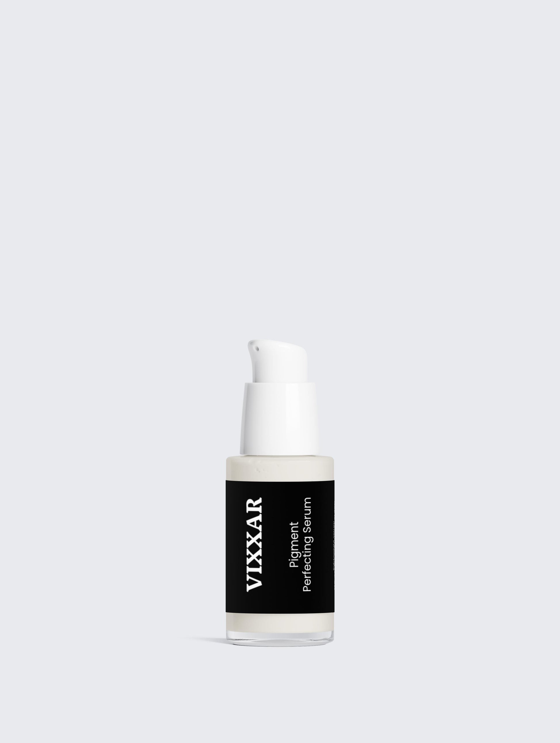 Vixxar Brightening & Pigment-Correcting Serum for dark spot reduction and skin tone evening.
