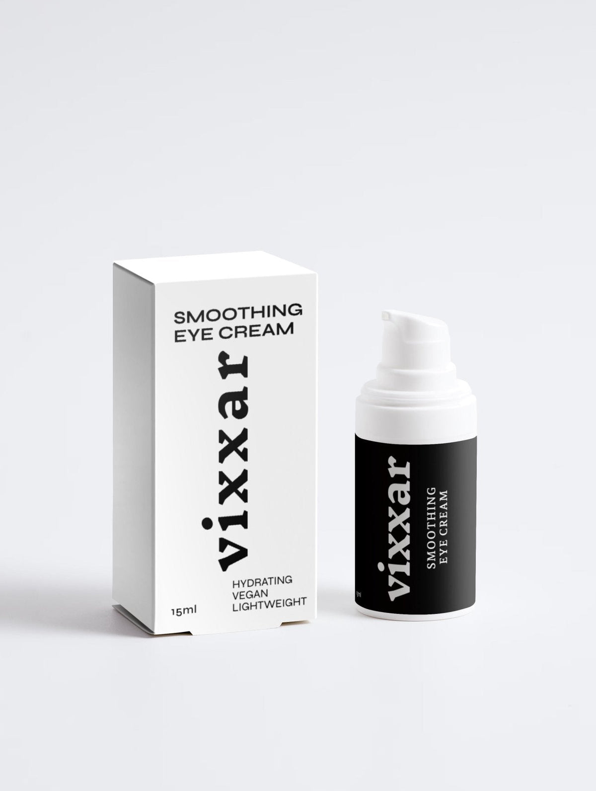 Vixxar Smoothing Eye Cream 15 ml with its box, eye care step of the Anti-Ageing Collection Box gift set