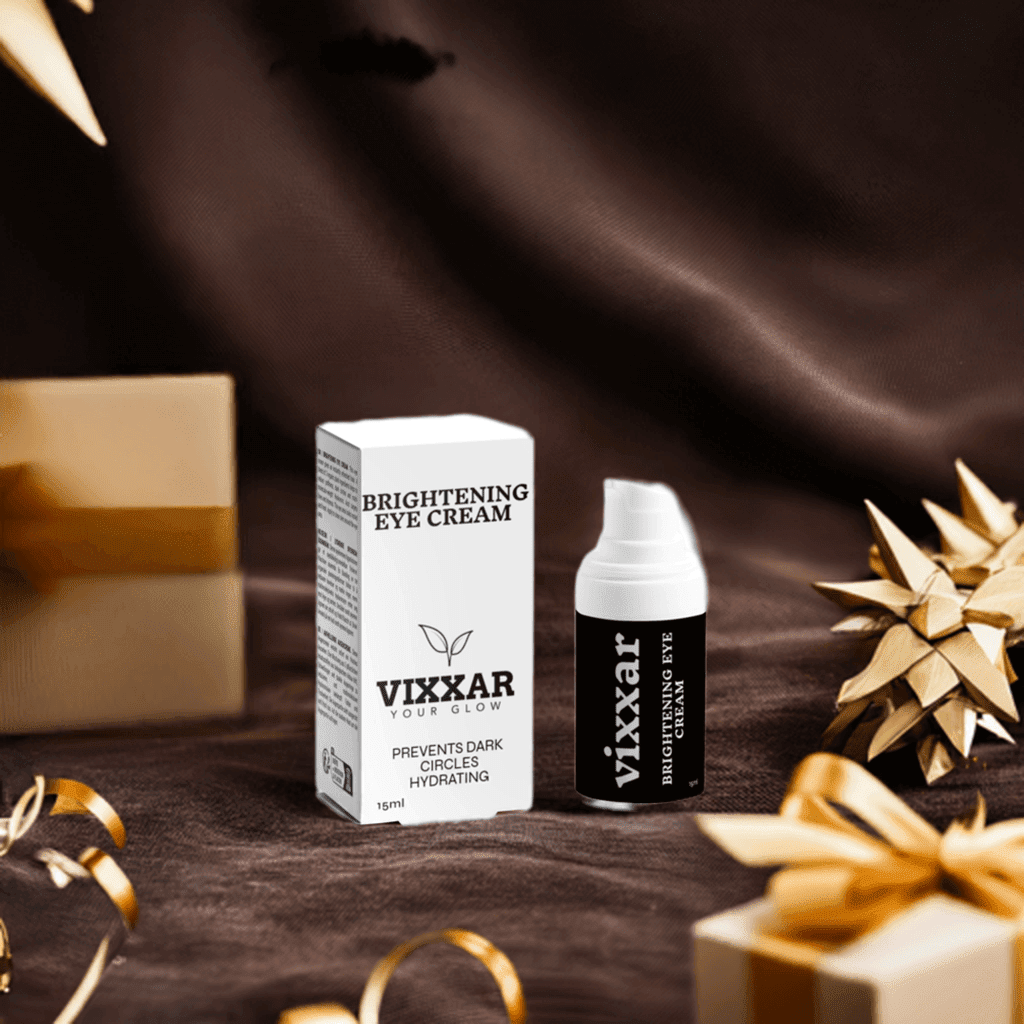 Brightening Eye Cream 15ml – Reduce Dark Circles & Puffiness Naturally - Vixxar Cosmetiques