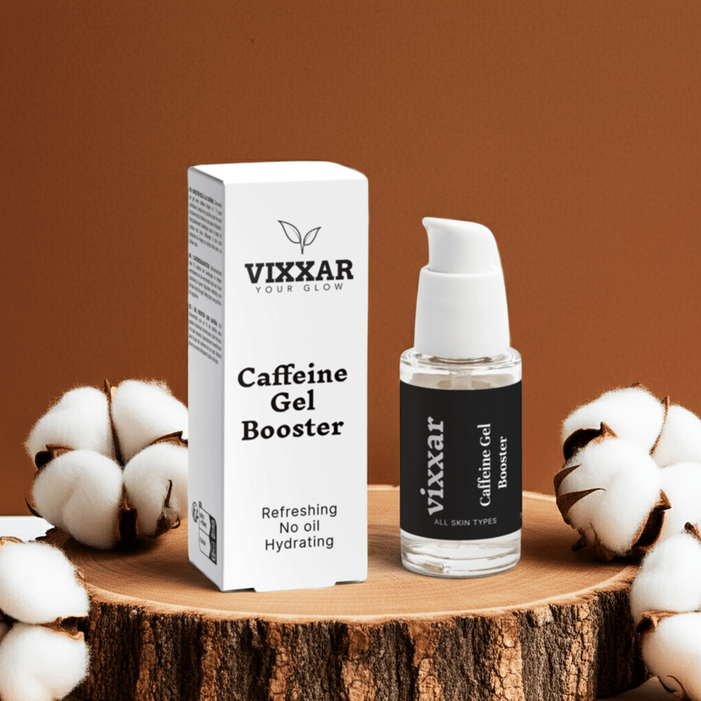 Caffeine Gel Booster 30ml – Energizing & Brightening Skin Booster - Vixxar CosmetiquesDefault