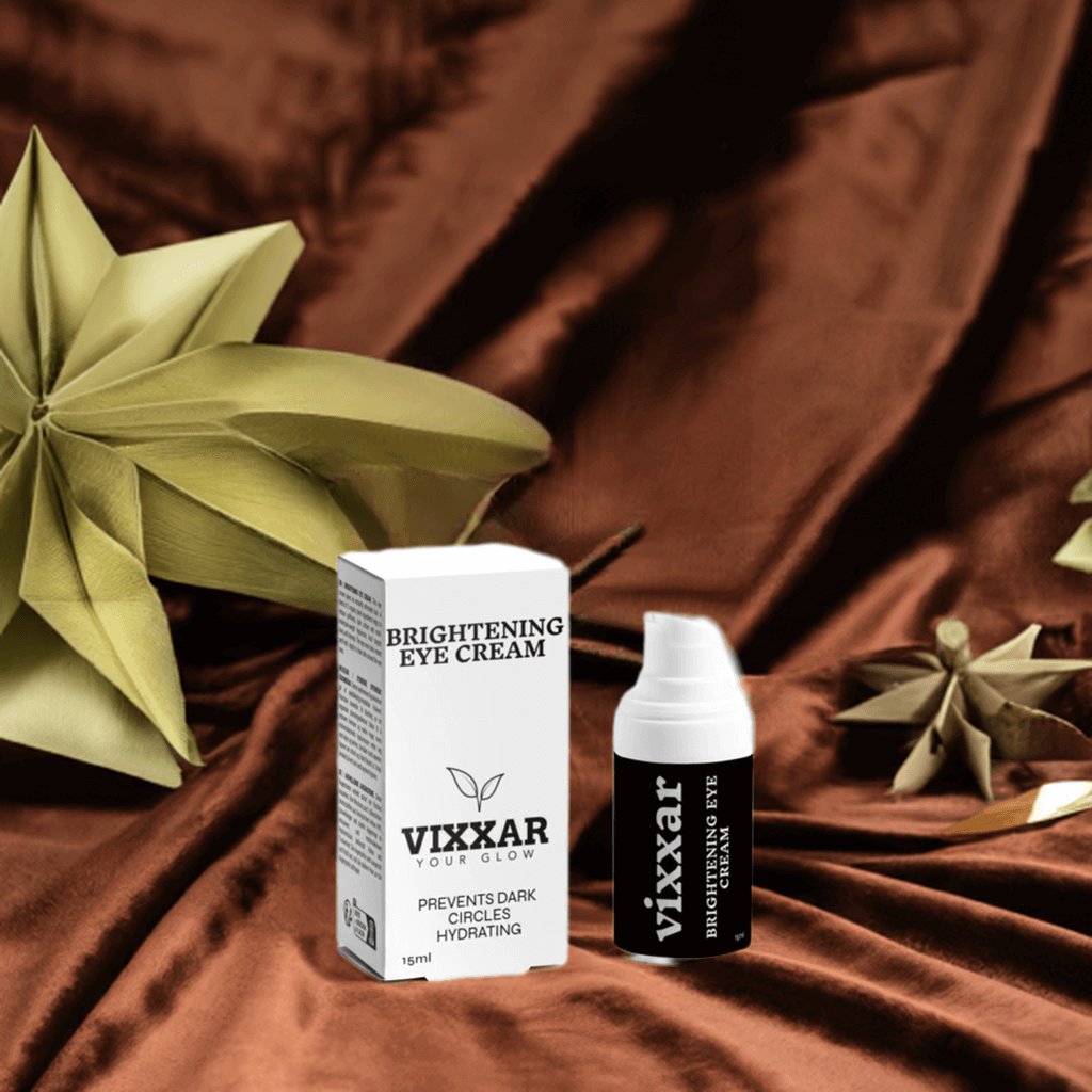 Brightening Eye Cream 15ml – Reduce Dark Circles & Puffiness Naturally - Vixxar Cosmetiques