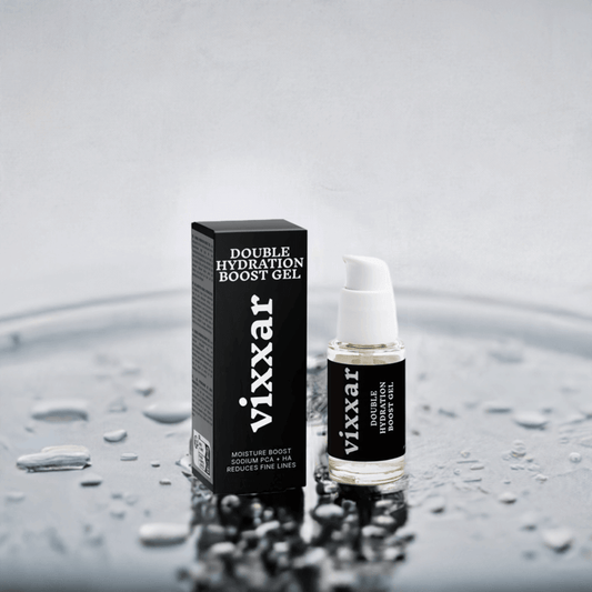 Double Hydration Boost Gel 30ml – Lightweight Hyaluronic Acid Moisture Gel for Plump, Radiant Skin - Vixxar Cosmetiques