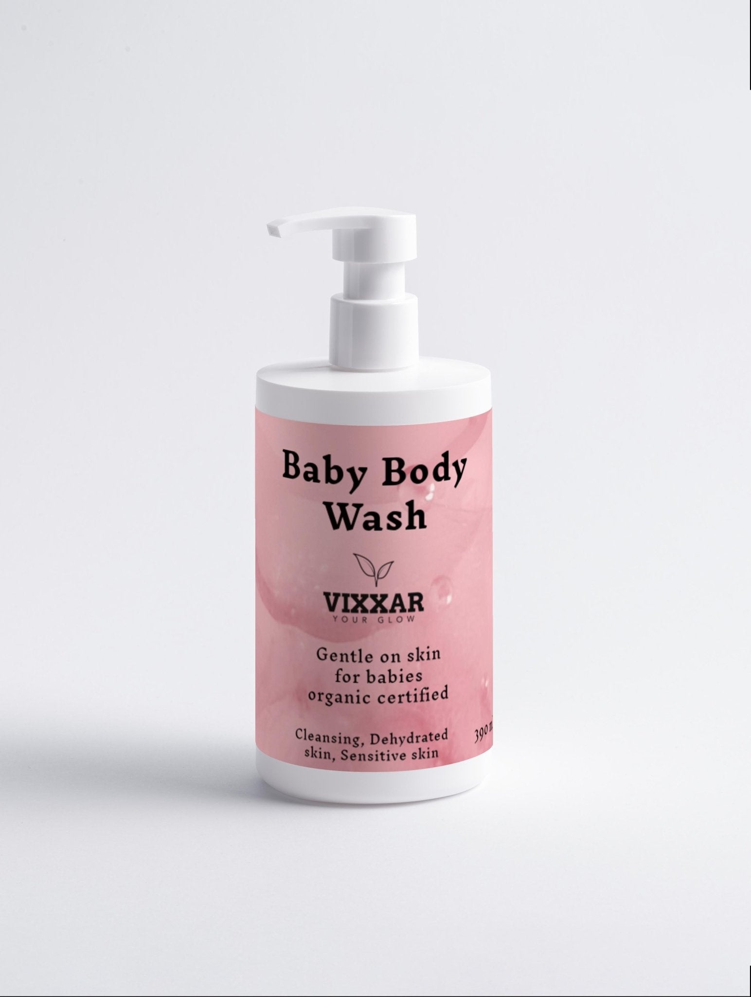 Gentle Baby Body Wash 390ml – Ultra - Soft Cleanse for Delicate Baby Skin - Vixxar CosmetiquesBody washDefault