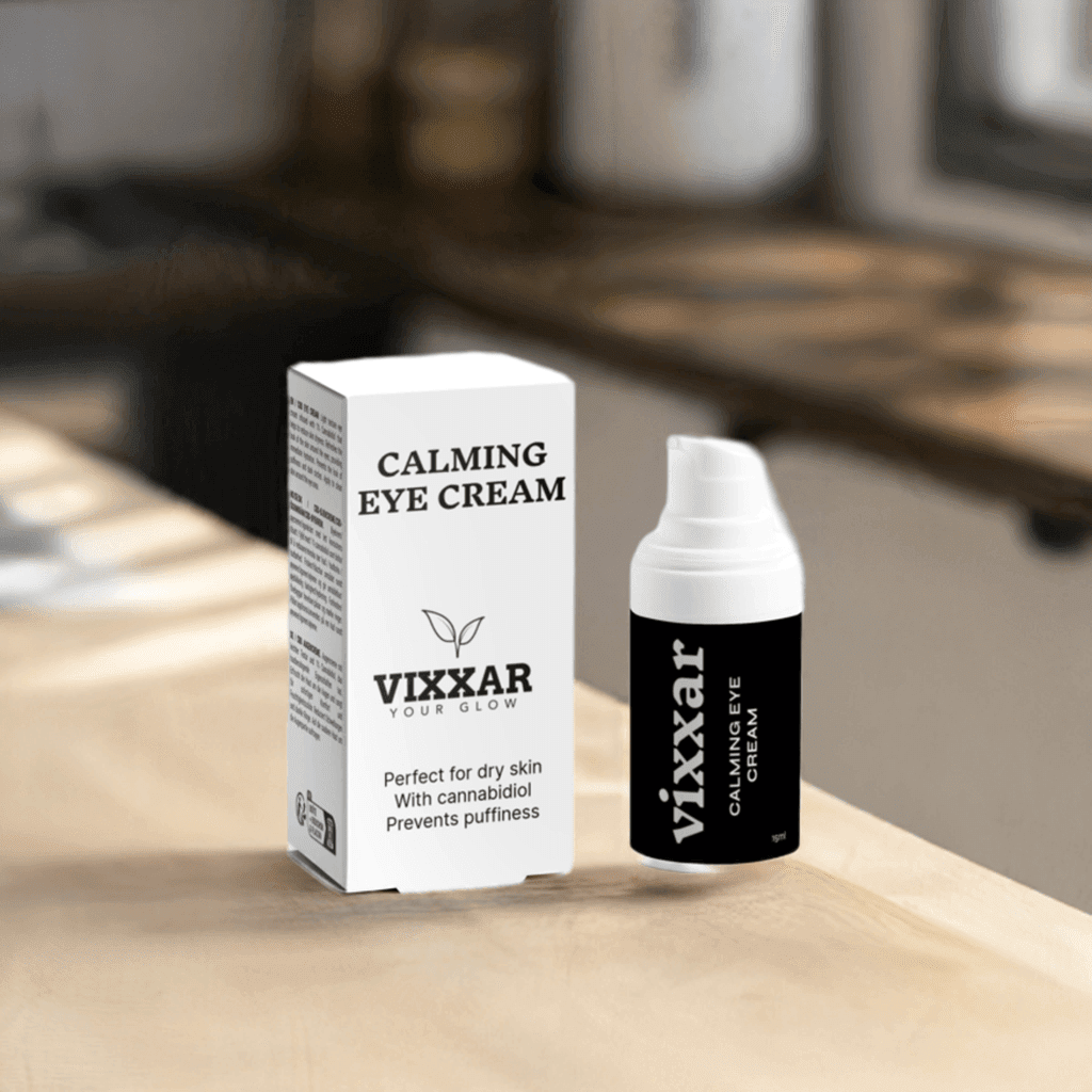 Hyaluronic Acid Eye Cream with CBD 15ml - Vixxar Cosmetiques
