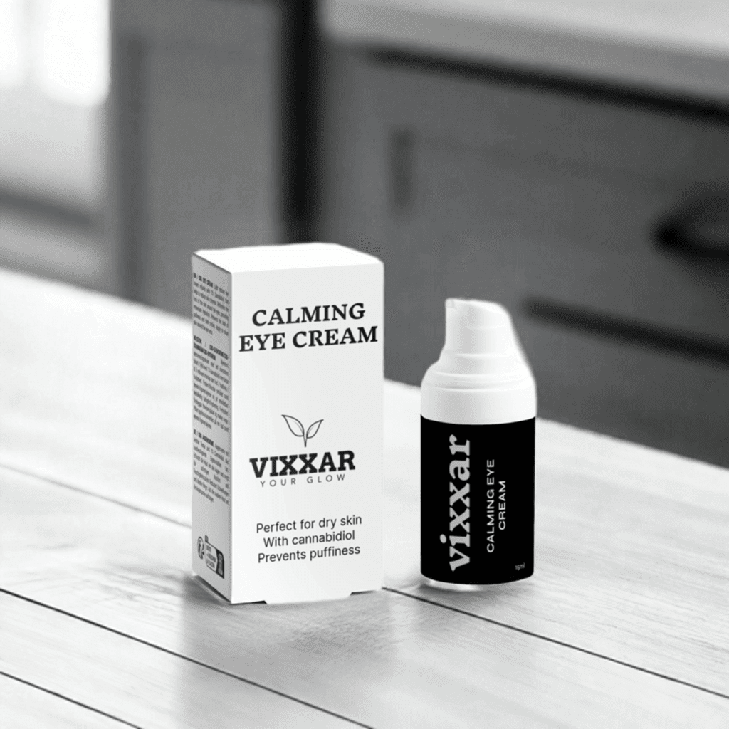 Hyaluronic Acid Eye Cream with CBD 15ml - Vixxar Cosmetiques