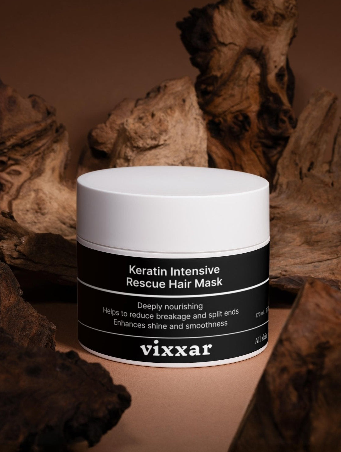 Keratin Intensive Rescue Hair Mask - Vixxar CosmetiquesDefault