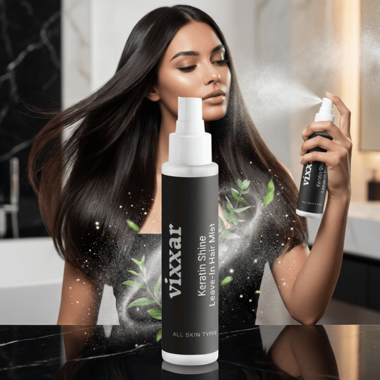 Keratin Shine Leave - In Hair Mist, 100ml - Vixxar CosmetiquesHairDefault