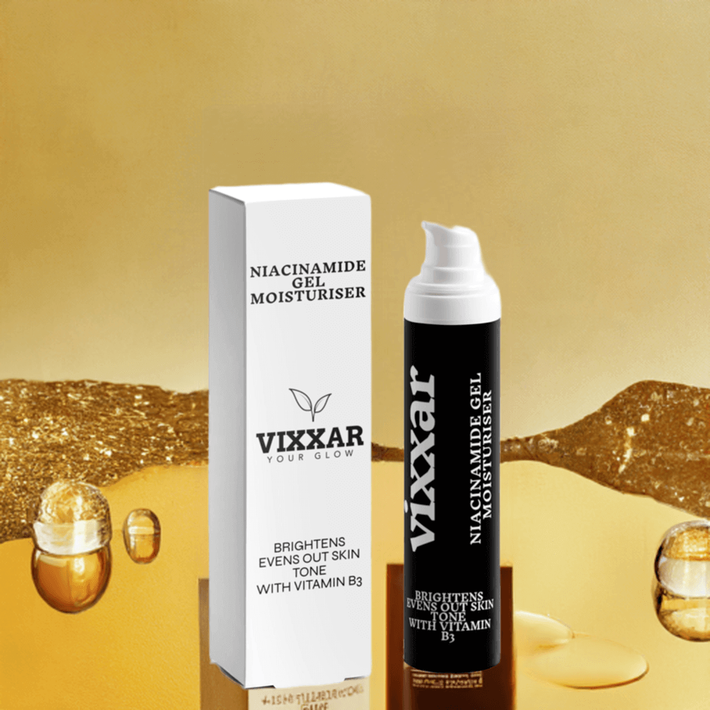 Niacinamide Gel Moisturiser 50ml – Hydrate, Brighten & Even Skin Tone Naturally - Vixxar Cosmetiques