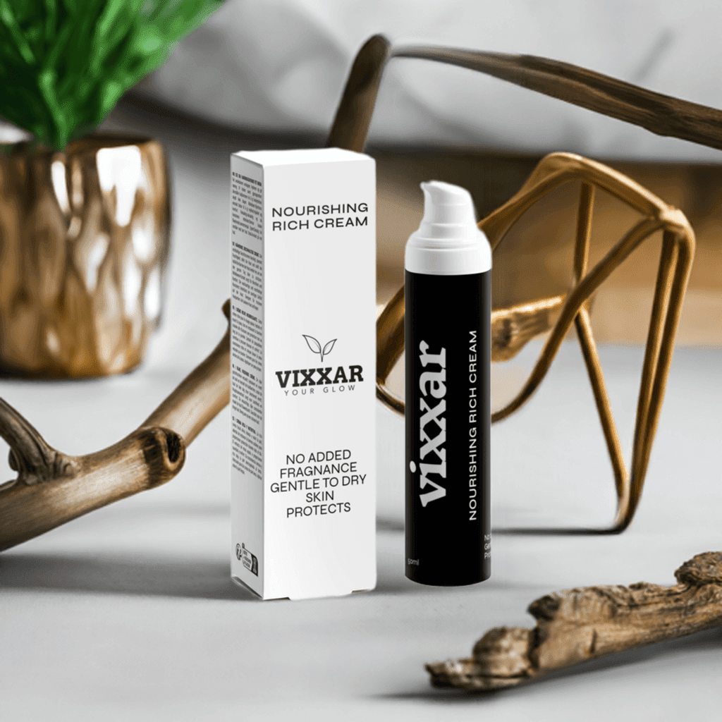 Nourishing Rich Cream 50ml – Deep Hydration for Dry, Sensitive & Mature Skin - Vixxar Cosmetiques