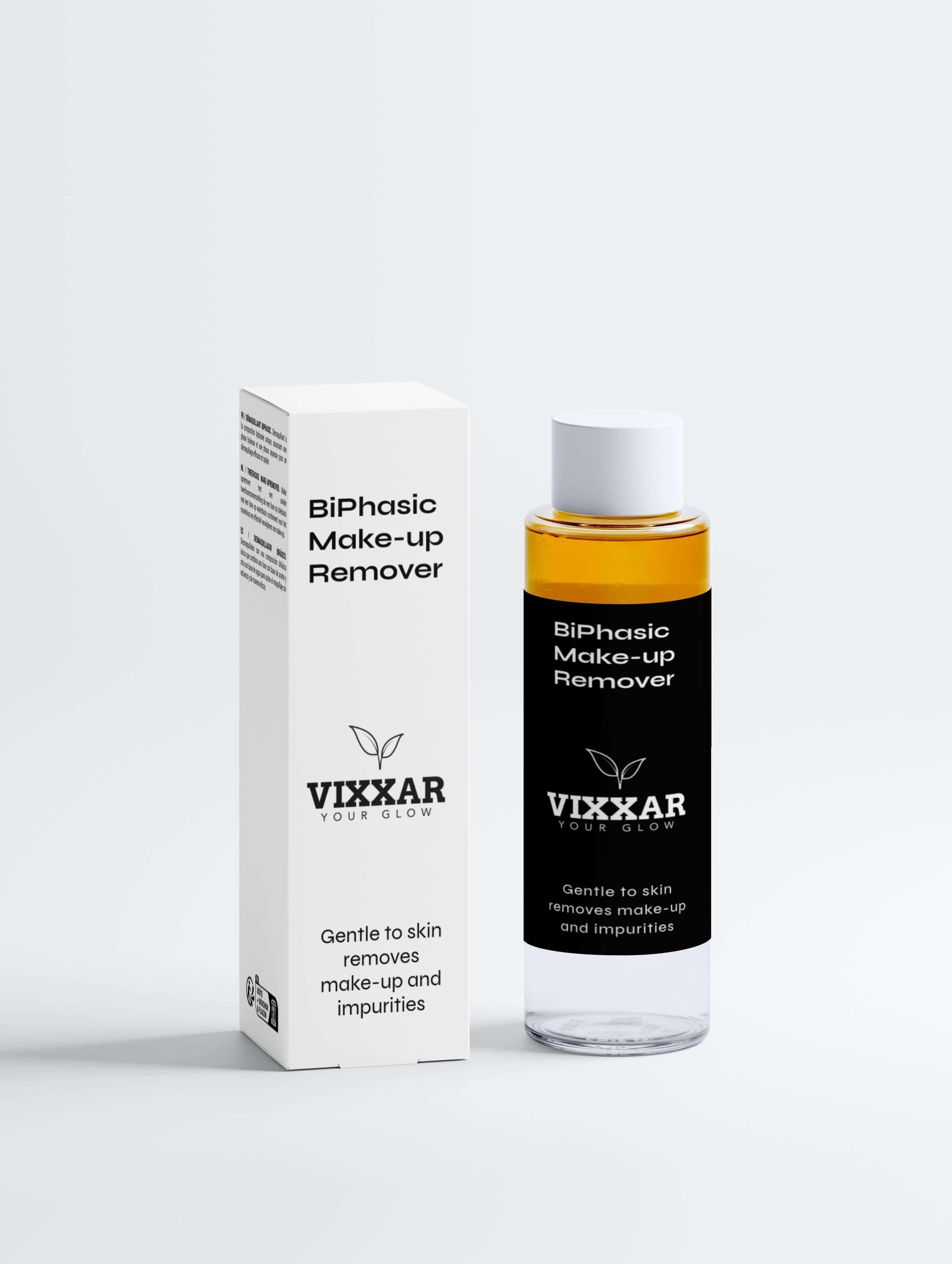 Vixxar BiPhasic Make-Up Remover 100ml - Waterproof makeup cleanser for sensitive skin