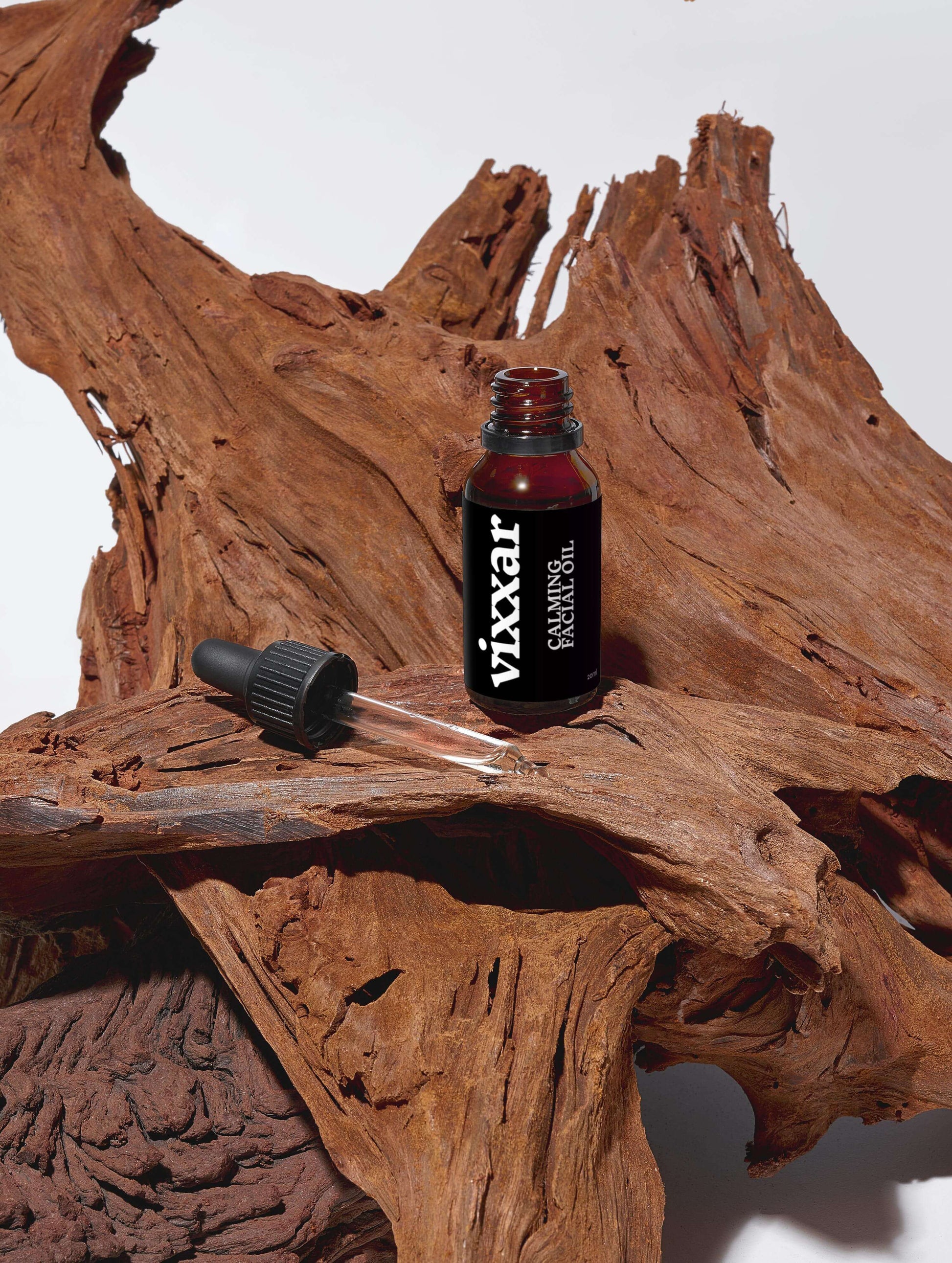 Calming Facial Oil 20ml – Organic Glow-Boosting Oil for Dry & Mature Skin - Vixxar Cosmetiques
