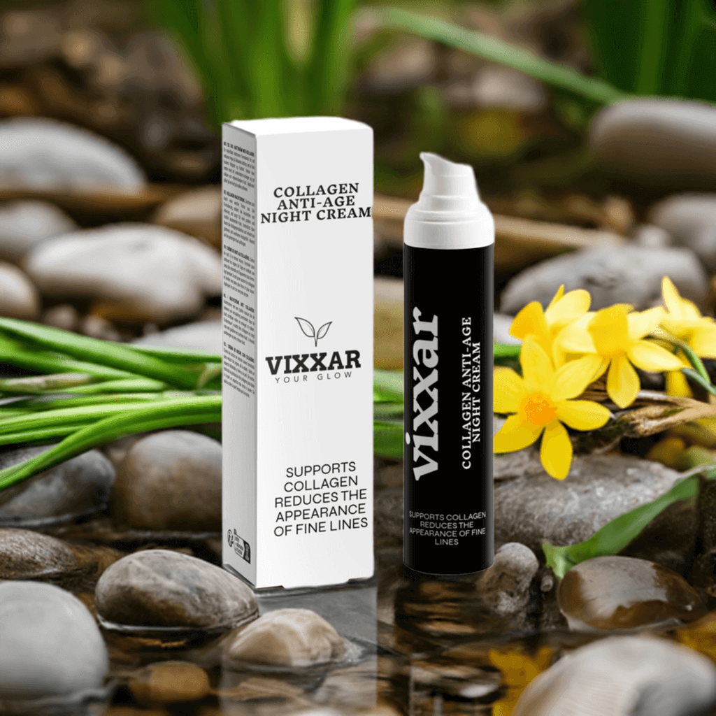 Collagen Anti-Age Night Cream 50ml – Rejuvenating Overnight Moisturizer - Vixxar Cosmetiques