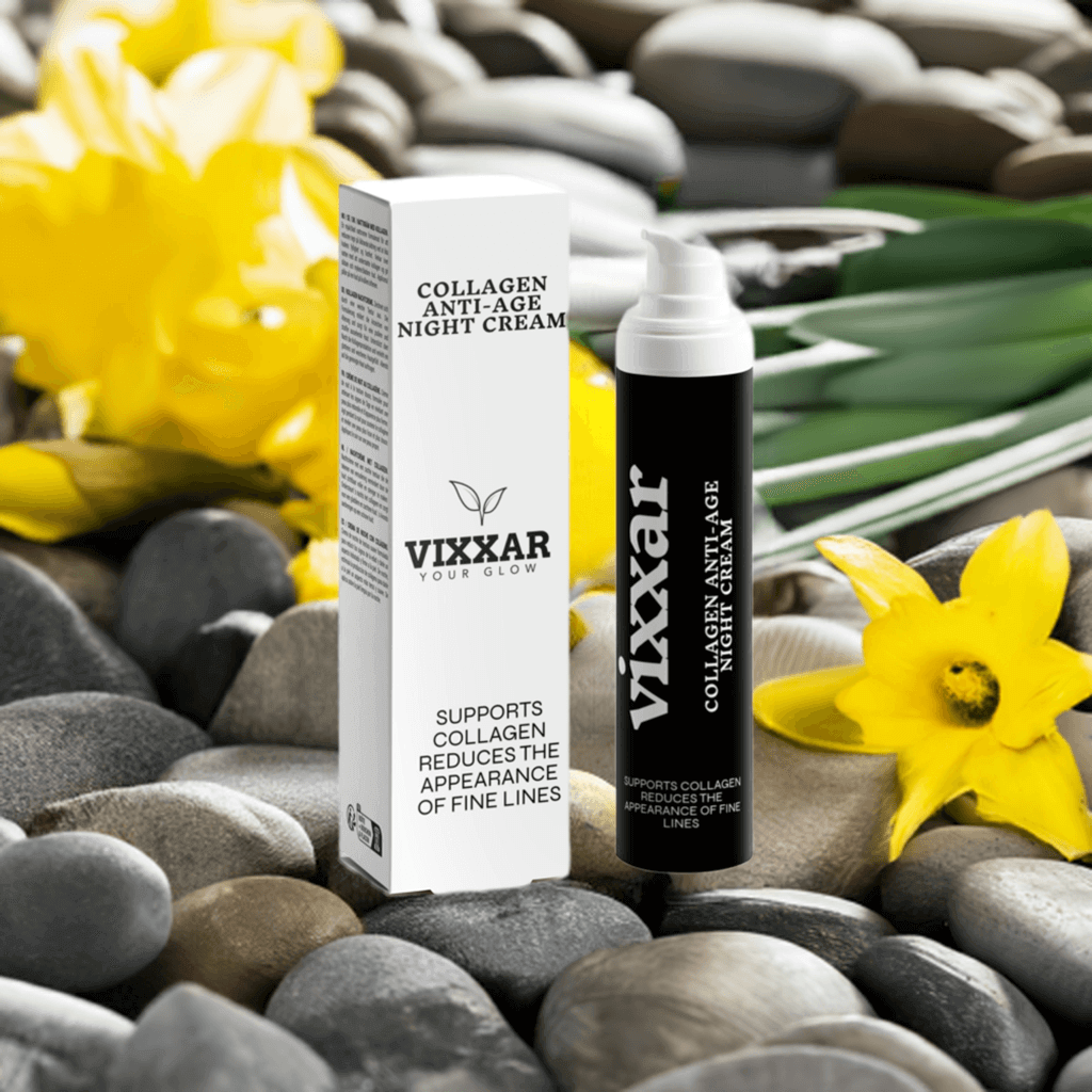 Collagen Anti-Age Night Cream 50ml – Rejuvenating Overnight Moisturizer - Vixxar Cosmetiques