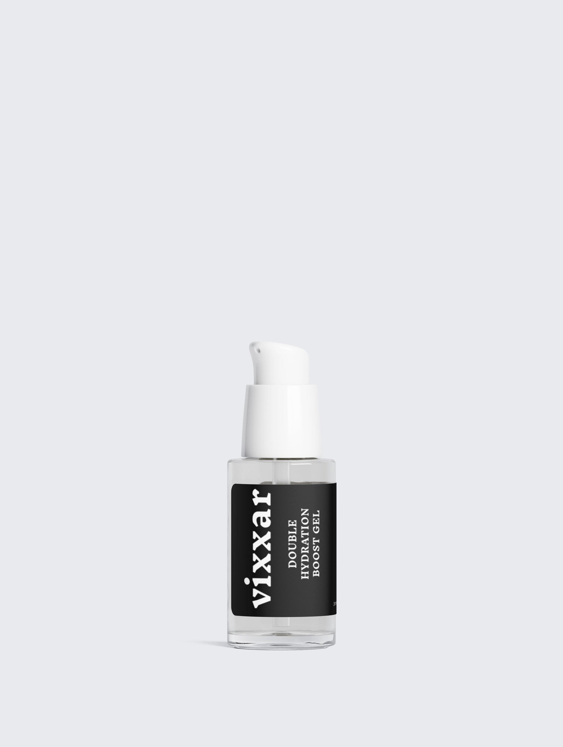 Double Hydration Boost Gel 30ml – Lightweight Hyaluronic Acid Moisture Gel for Plump, Radiant Skin - Vixxar Cosmetiques