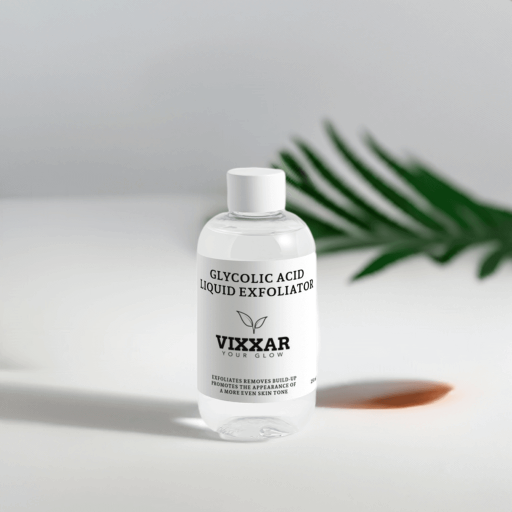 Glycolic Acid Liquid Exfoliator – 7% AHA for Radiant, Smooth Skin - Vixxar Cosmetiques
