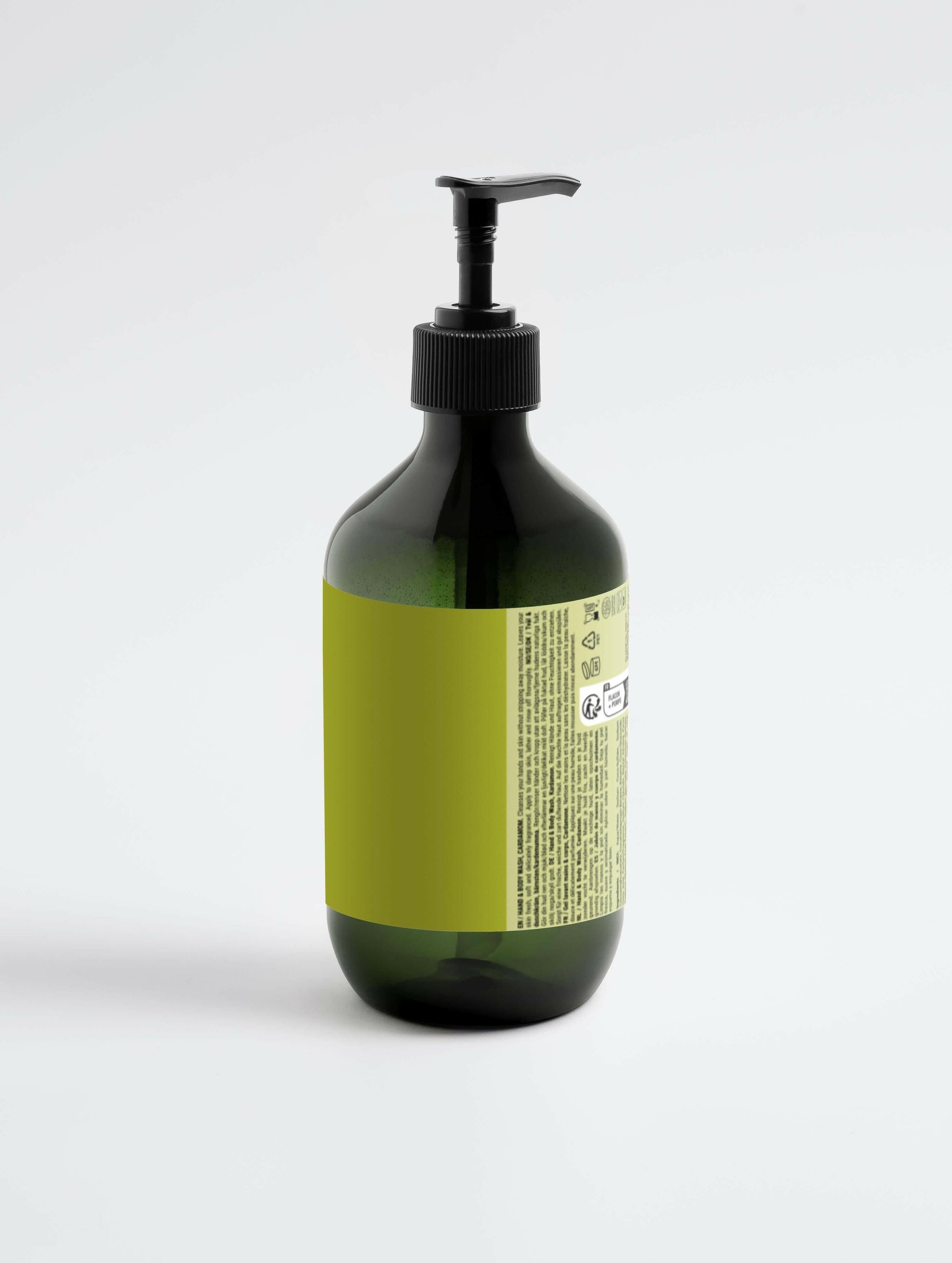 Ginger & Smoky Cardamom Hand and Body Wash 490ml – Hydrating, Aromatic Cleanser for All Skin Types - Vixxar Cosmetiques