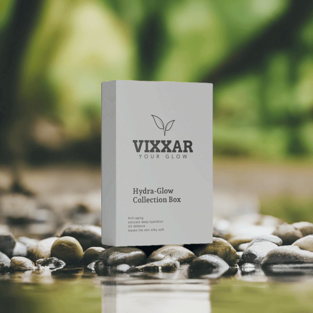 Hydra Glow Collection Box – Hydrating Skincare Set with SPF & Eye Cream - Vixxar Cosmetiques