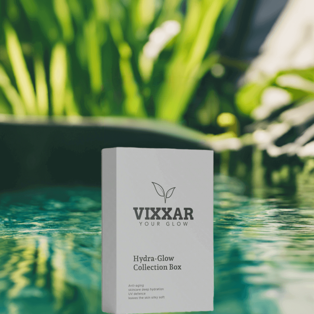 Hydra Glow Collection Box – Hydrating Skincare Set with SPF & Eye Cream - Vixxar Cosmetiques