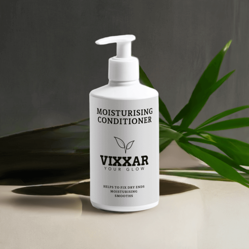 Moisturising Conditioner with Argan Oil & Aloe for dry hair, 300ml bottle, nourishing and smoothing formula for damaged strands.