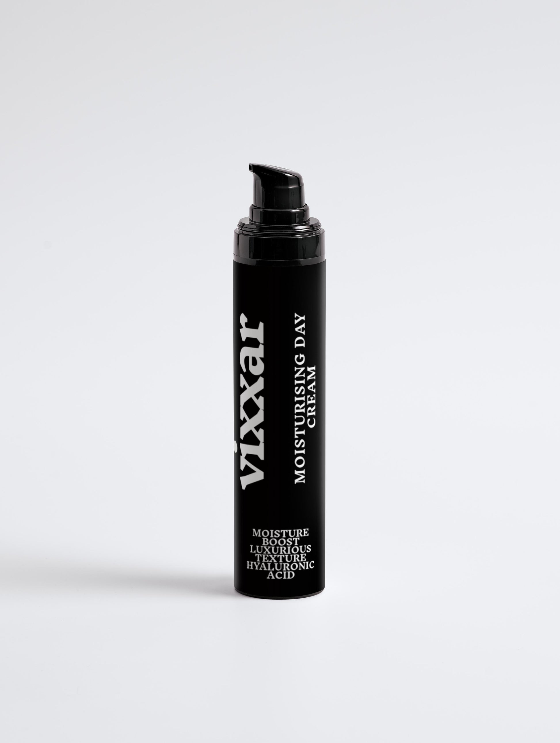 Moisturizing Day Cream 50ml bottle with hyaluronic acid for dewy, radiant skin.