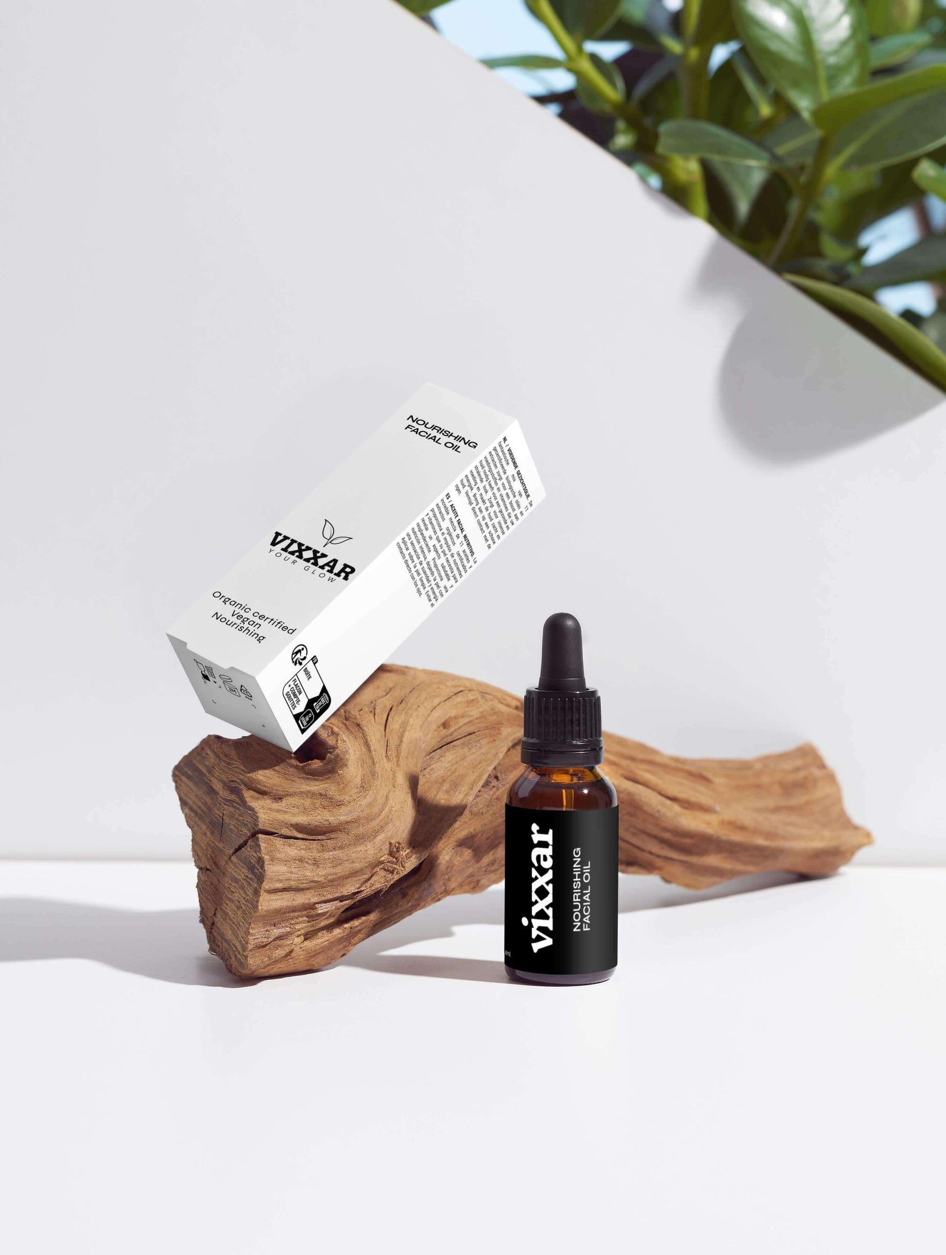 Nourishing Facial Oil 20ml – Hydrating & Anti-Aging Glow Booster for Dry and Mature Skin - Vixxar Cosmetiques