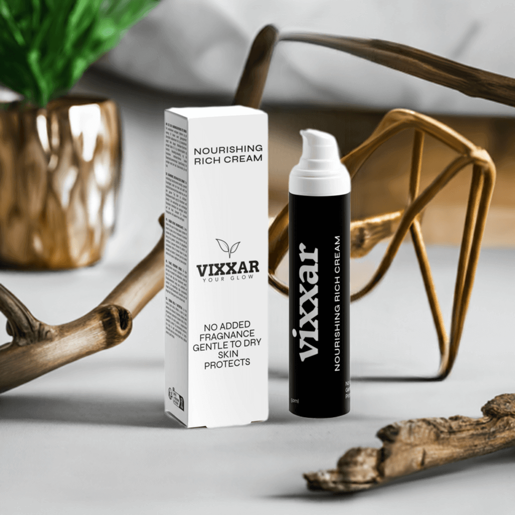 Nourishing Rich Cream 50ml – Deep Hydration for Dry, Sensitive & Mature Skin - Vixxar Cosmetiques