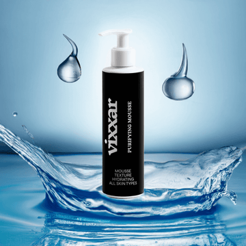 Purifying Mousse Cleanser 190ml – Airy Foam for Clean, Hydrated & Balanced Skin - Vixxar Cosmetiques