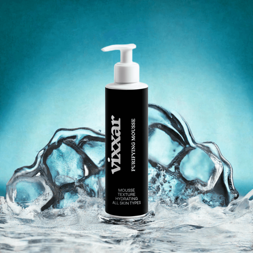 Purifying Mousse Cleanser 190ml – Airy Foam for Clean, Hydrated & Balanced Skin - Vixxar Cosmetiques