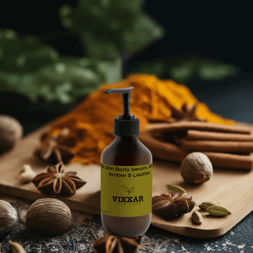 Silk Skin Body Serum – Lightweight Hydrating Serum with Jojoba & Rosehip Oils - Vixxar Cosmetiques