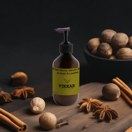 Silk Skin Body Serum – Lightweight Hydrating Serum with Jojoba & Rosehip Oils - Vixxar Cosmetiques