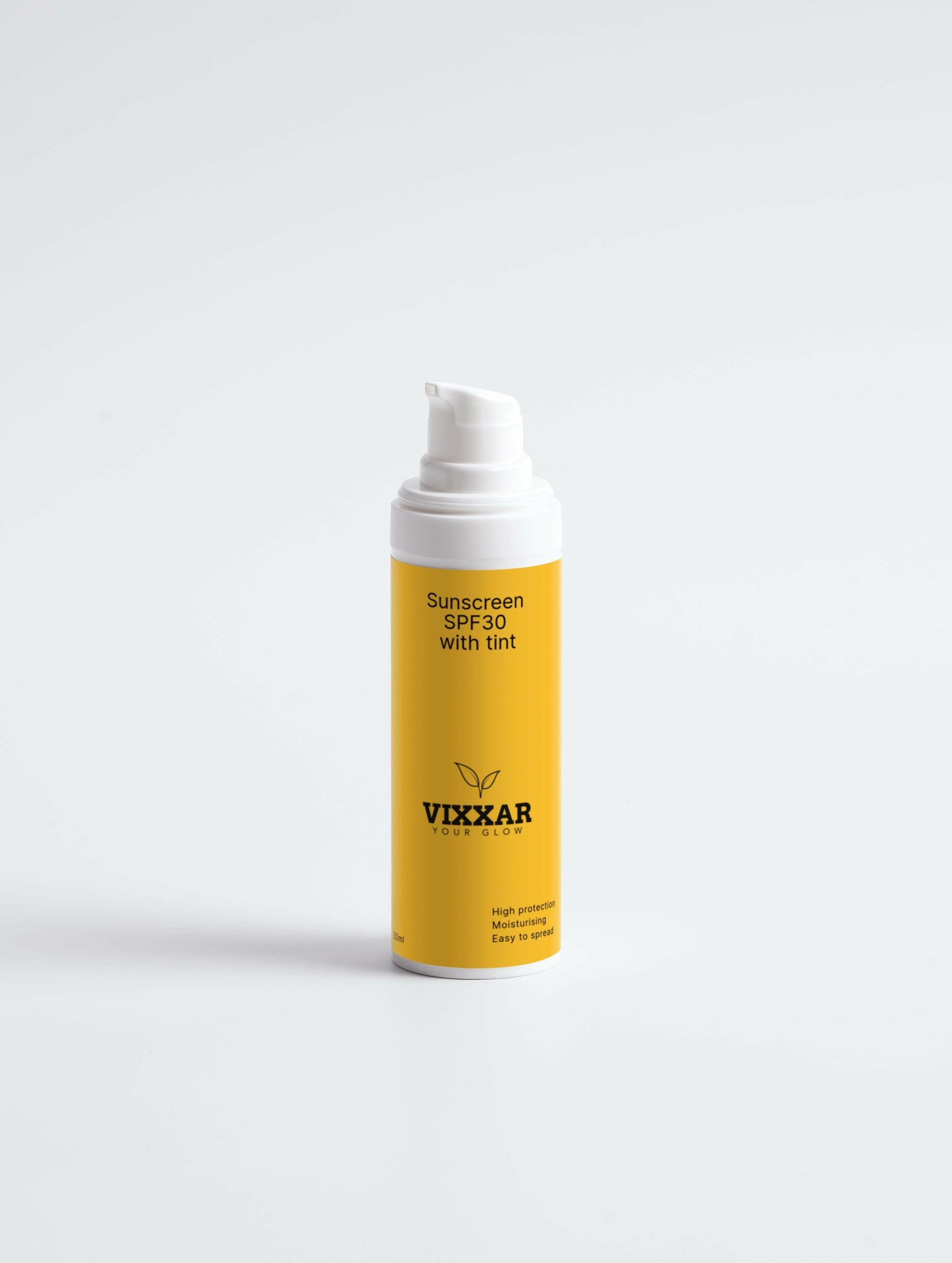 Tinted Mineral Sunscreen SPF30 – Hydrating, Lightweight & Glow-Enhancing - Vixxar Cosmetiques