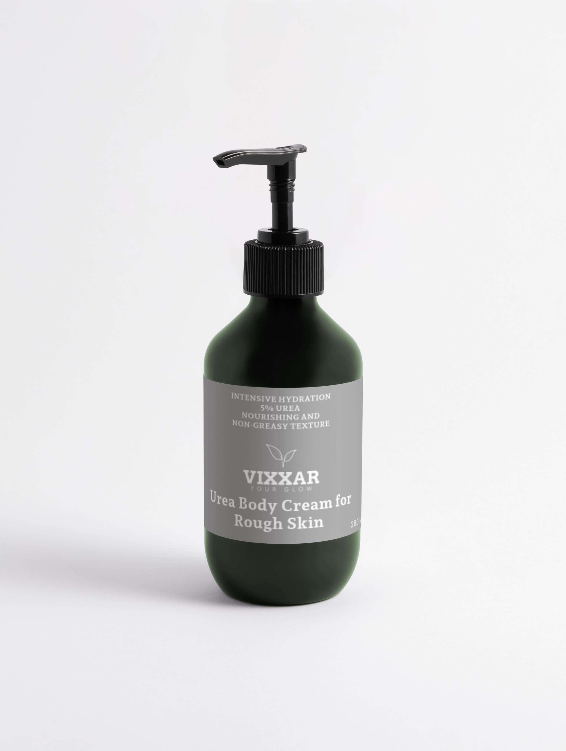 Vixxar Urea Body Cream 280ml for intense hydration, ideal for dry, sensitive skin. Anti-aging skincare with 5% urea.