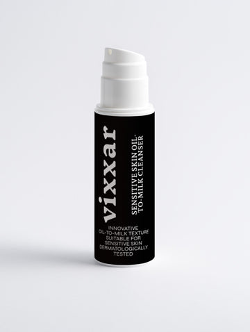Sensitive Skin Oil-to-Milk Cleanser – Gentle Makeup Remover & Deep Cleanse (150ml) - Vixxar Cosmetiques