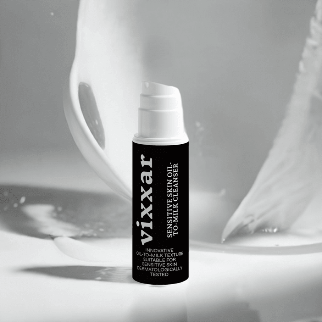 Sensitive Skin Oil-to-Milk Cleanser – Gentle Makeup Remover & Deep Cleanse (150ml) - Vixxar Cosmetiques