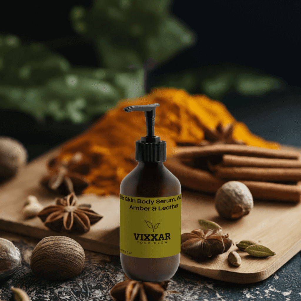 Silk Skin Body Serum – Lightweight Hydrating Serum with Jojoba & Rosehip Oils - Vixxar Cosmetiques