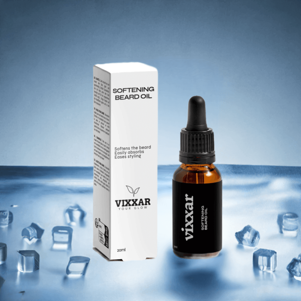 Softening Beard Oil with CBD – Non-Greasy Hydration & Grooming for Men (20ml) - Vixxar Cosmetiques