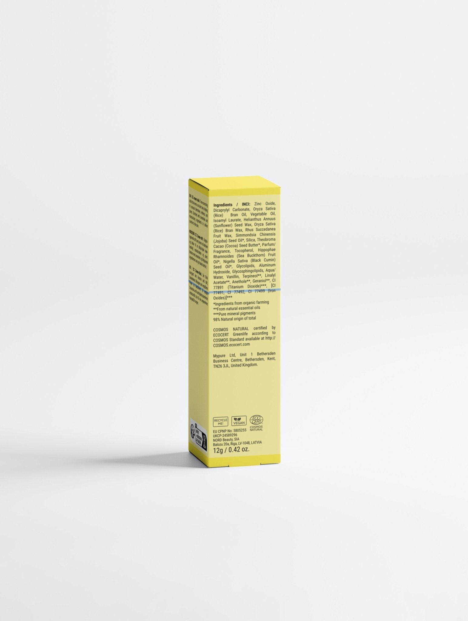 VIXXAR CC Cream SPF30 Stick – Medium Shade | Ceramide + Zinc Oxide - Vixxar Natural SkincareDefault