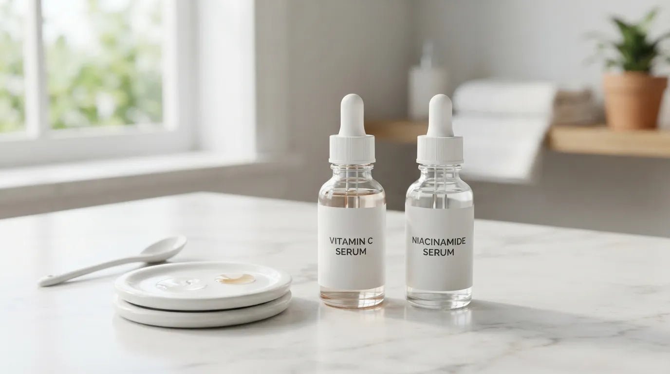 Can I use niacinamide with vitamin C without it going wrong?
