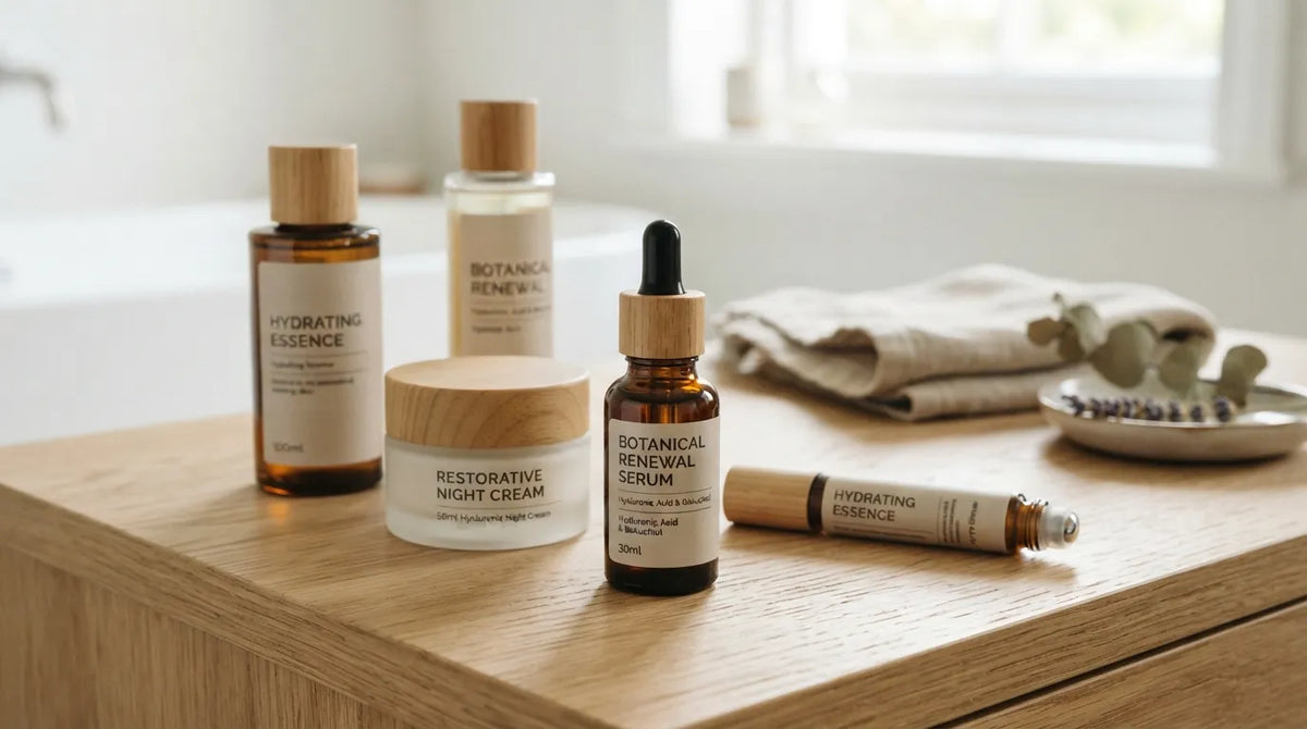 A realistic organic anti-aging skincare routine