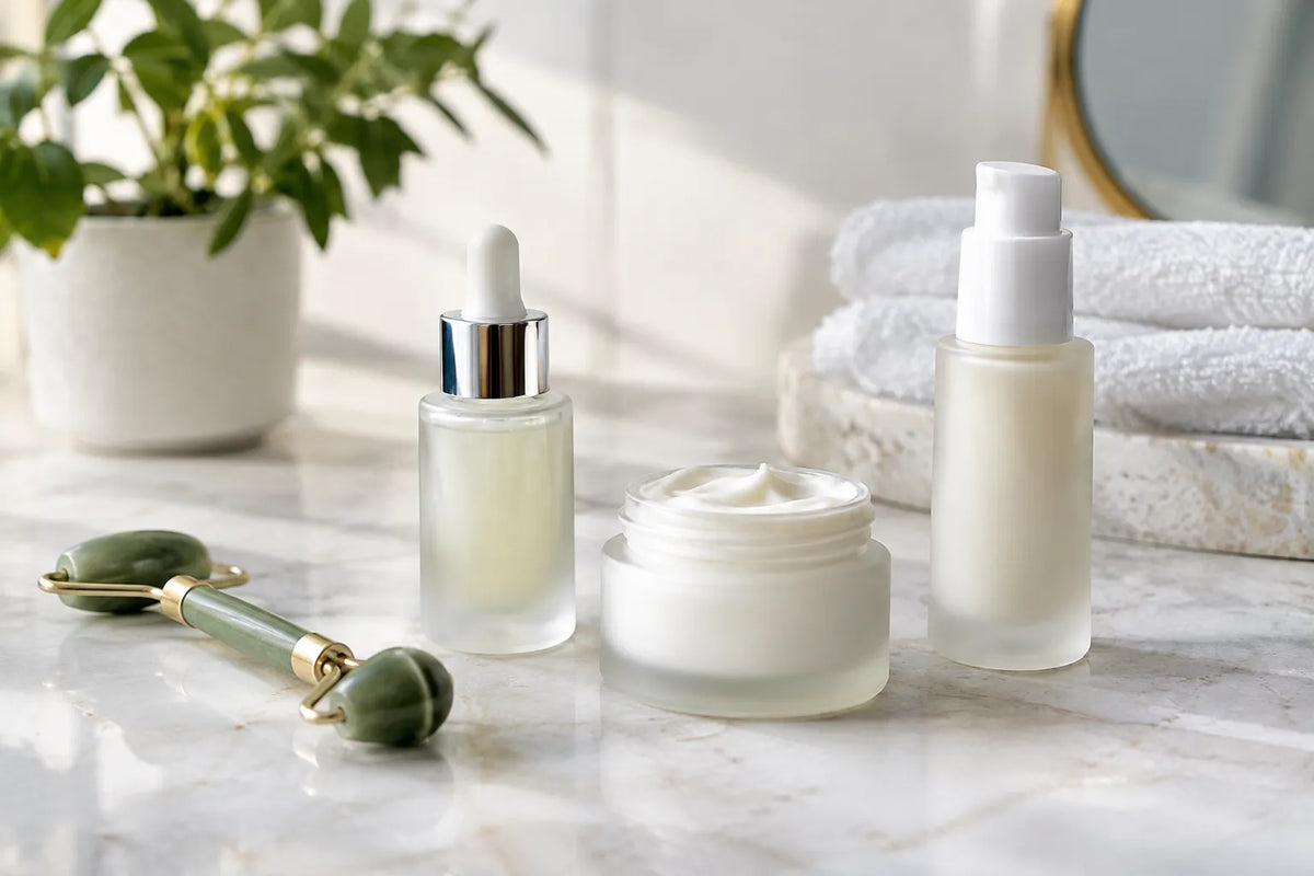 Peptide creams and serums for a practical skincare routine