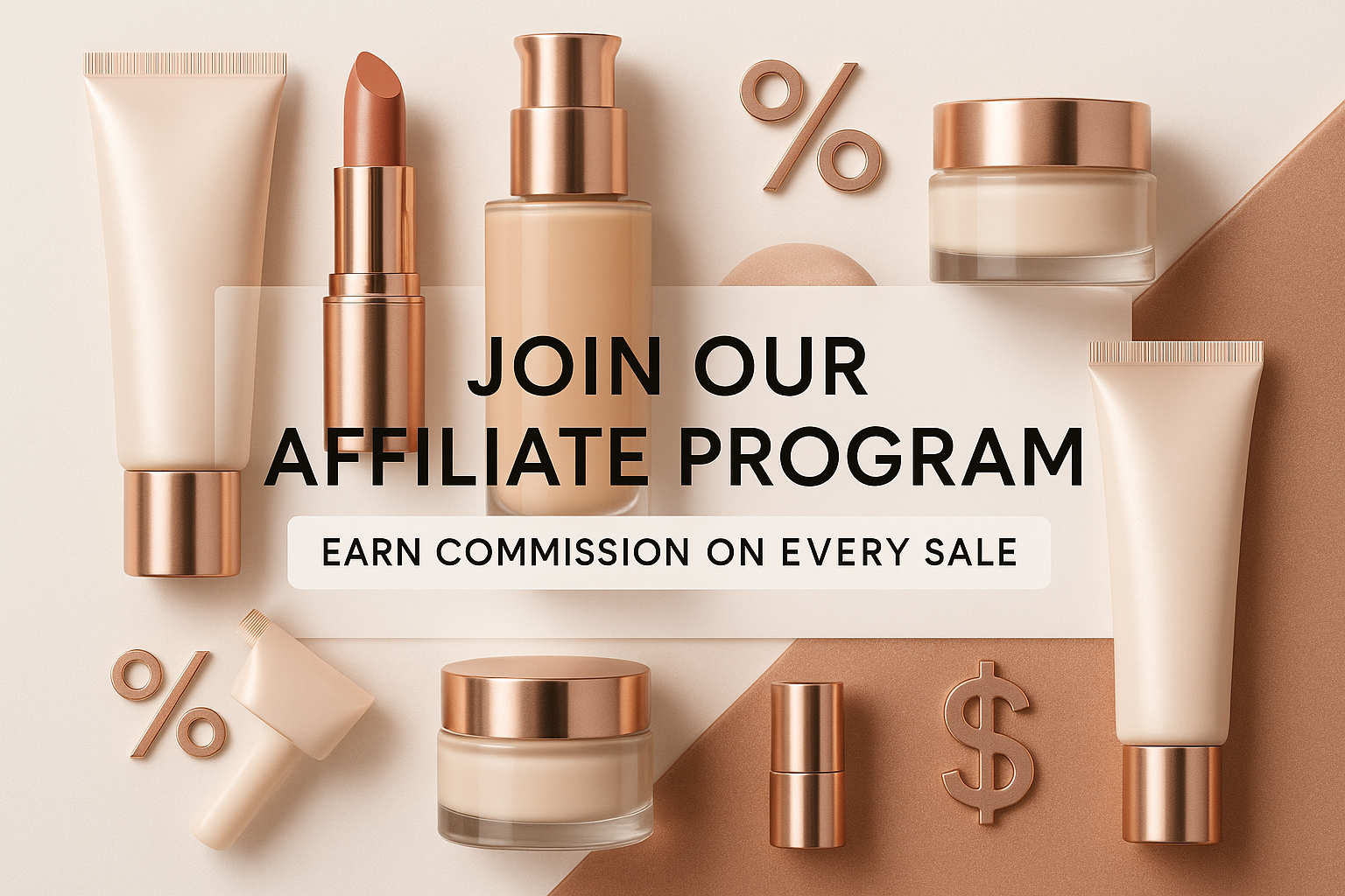 Content creator sharing Vixxar skincare products as part of an affiliate partnership