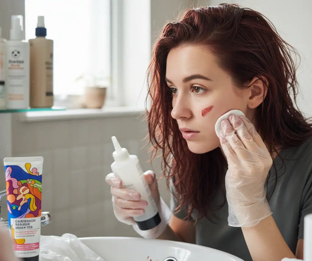 How to Get Hair Dye Off Skin