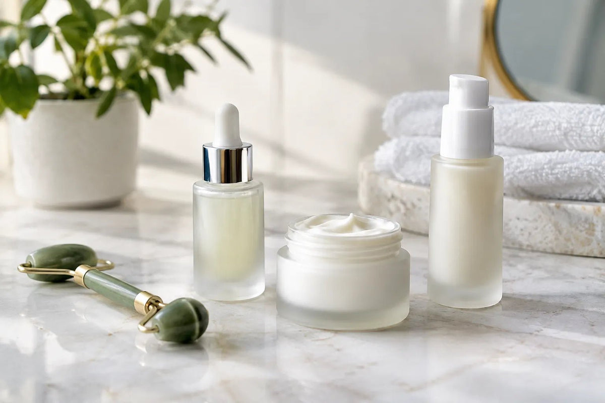 Peptide creams and serums for a practical skincare routine
