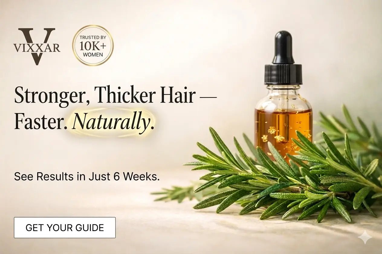 Rosemary Benefits for Hair: Science Backed - Vixxar Natural Skincare