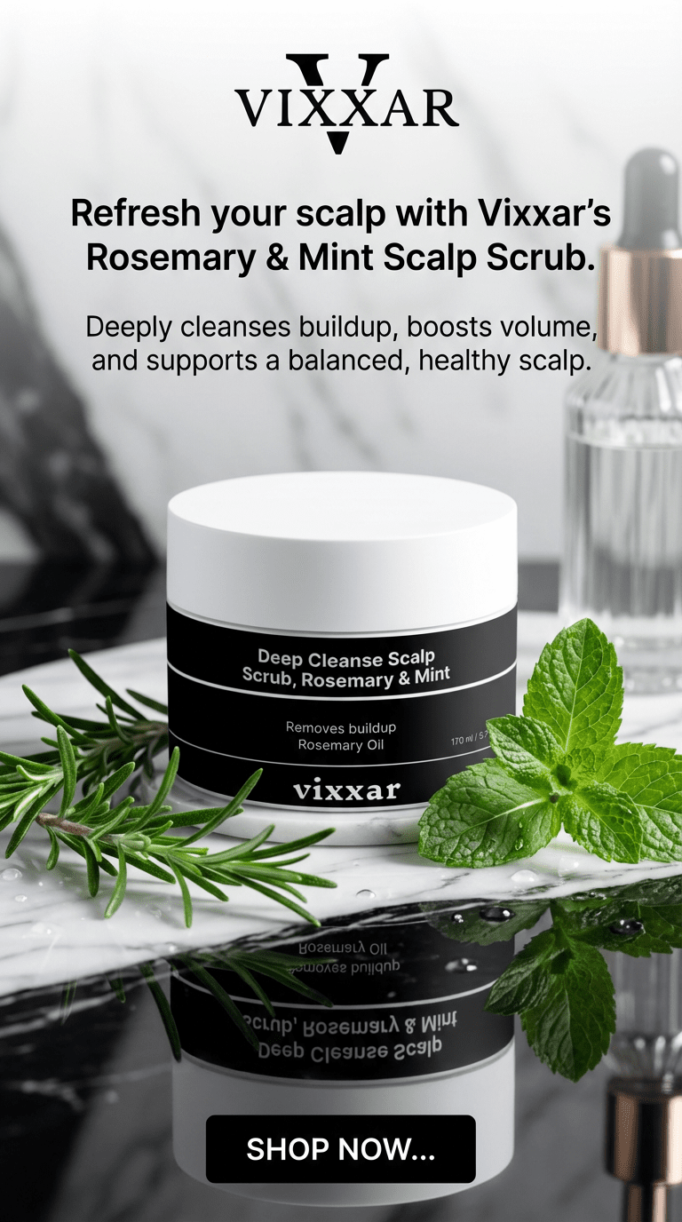 Trockene Kopfhaut im Winter? So schützt du deine Kopfhaut in Deutschland (Routine 2026) - Vixxar Cosmetiques