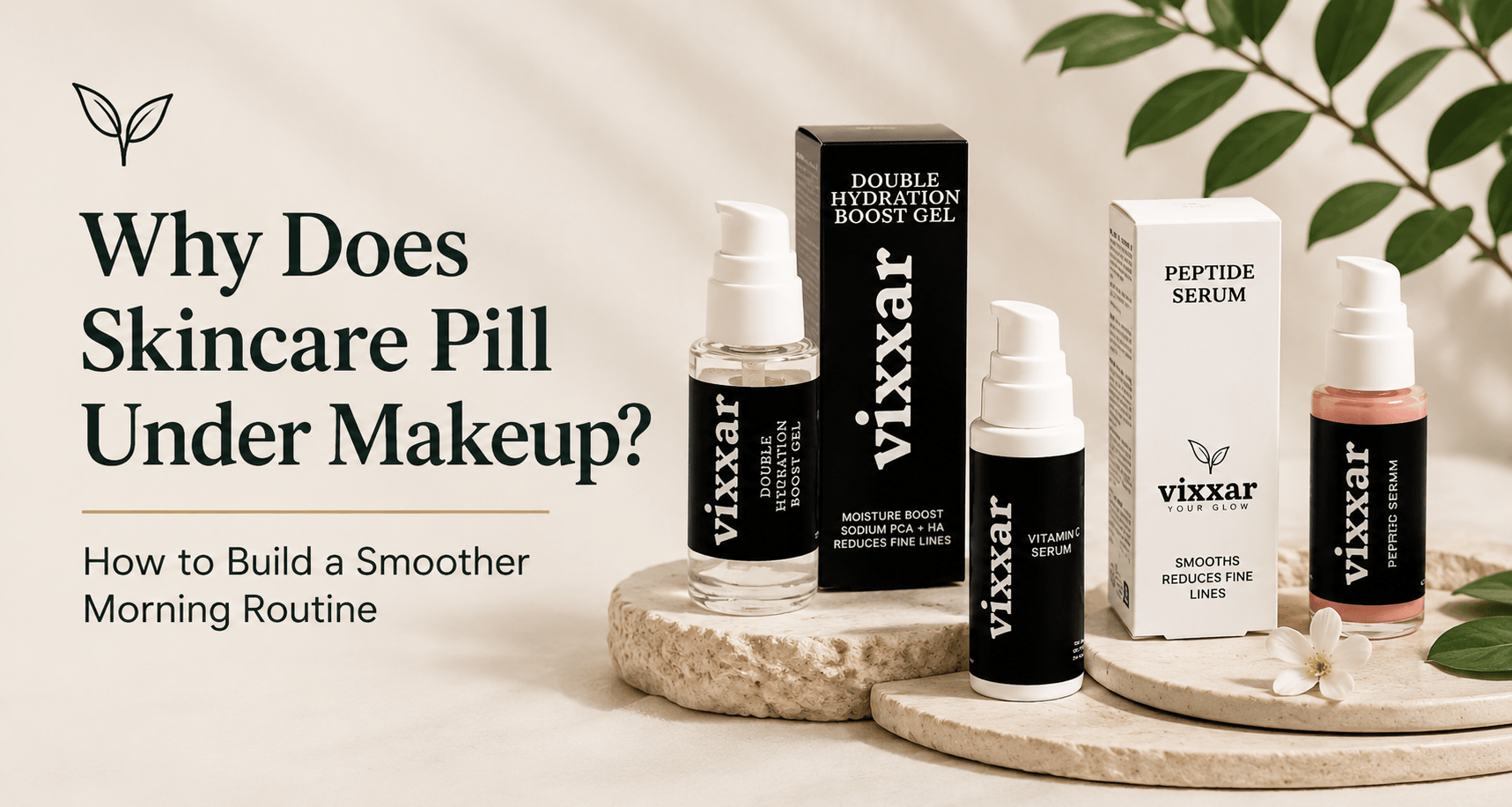 Why Does Skincare Pill Under Makeup How to Build a Smoother Morning Routine