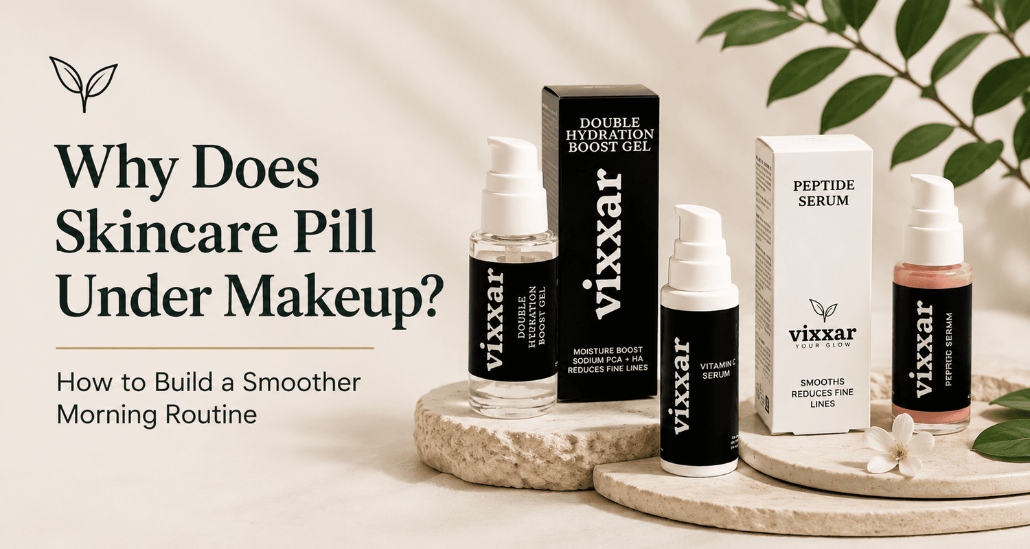 Why Does Skincare Pill Under Makeup How to Build a Smoother Morning Routine