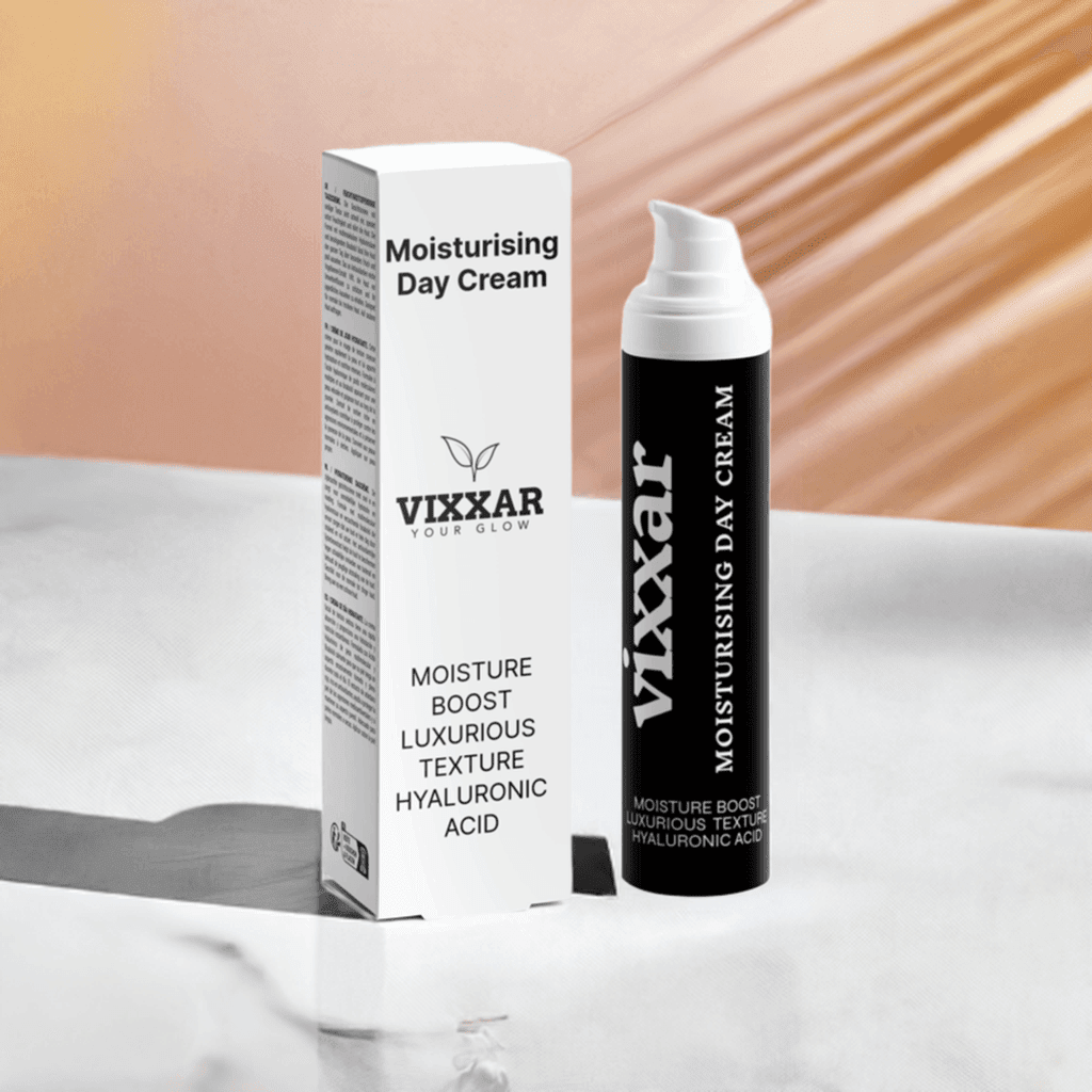 Vixxar Face Moisturizers — COSMOS-certified day &amp; night creams with Hyaluronic Acid &amp; Peptides. Ships to USA, UK &amp; Europe.