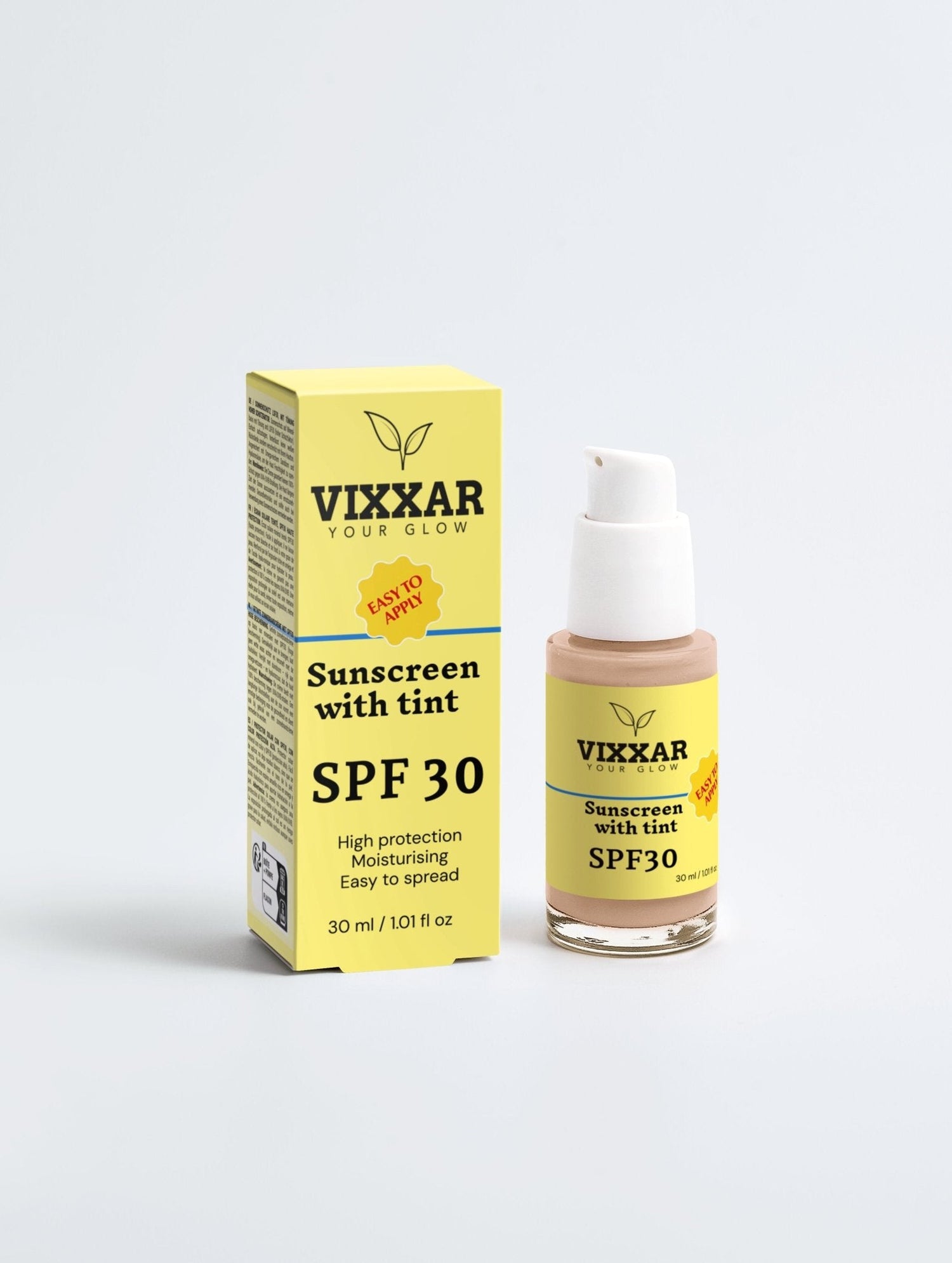Vixxar Natural Mineral Sunscreen — EU &amp; UK compliant SPF. COSMOS-certified, vegan. Ships to UK &amp; Europe only.